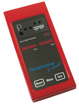 Коагулометр Thrombotimer 2 - полуавтоматический двухканальный