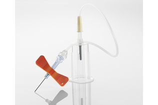 Игла-бабочка VACUETTE® Safety с луэр-адаптером и держателем, 300 мм, 25Gх3/4', 24 шт.