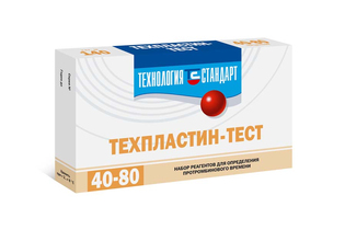 Техпластин-тест (4х10 опр.)