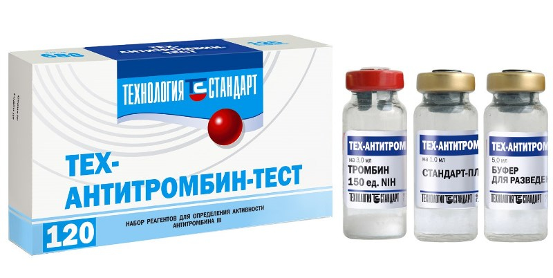 Тех-Антитромбин-тест (120 опр.)