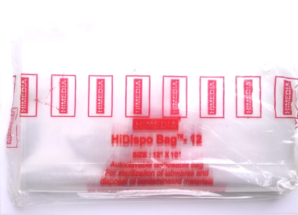 Мешки автоклавируемые для биологических образцов и отходов HiDispo Bag -12, 310*250 мм, 500 шт. (ФСЗ 2009/03610)