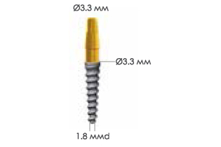 ARRP 3.3 mmd x 10 mml - Тонкий имплантат