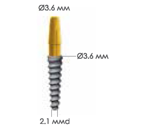 ARRP 3.6 mmd x 13 mml - Тонкий имплантат