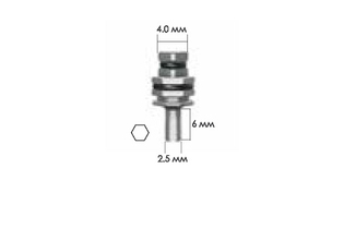 ITD 2.5 SS - Ключ для доводки имплантатов 2.5 мм короткий