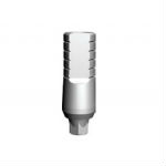 Титановый абатмент с узкой платформой.