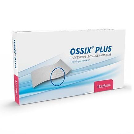 Коллагеновая мембрана Ossix plus 15*25мм