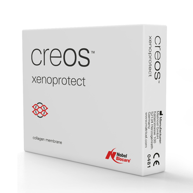 Creos xenoprotect, натуральная коллагеновая мембрана, 25x30 мм