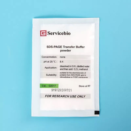 Буфер переноса для электрофореза (SDS-PAGE Transfer Buffer), Servicebio, Китай