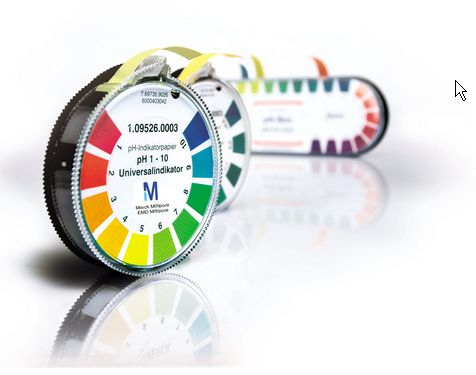 Индикаторная бумага, набор Acilit (pH 0,5-5,0), Neutralit (pH 5,5-9,0), Alkalit (9,5-13,0), шаг 0,5, Merck (Millipore)